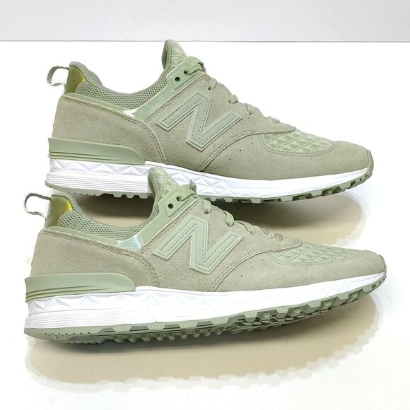 New Balance 574 WS574SND Sneakers Women's 10 Suede Mesh Upper Fresh Foam Midsole - Picture 12 of 15